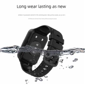 Huawei Fit2 Uyumlu Silikon Kordon - Ada Mavisi - 4