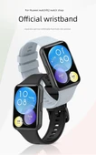 Huawei Fit2 Uyumlu Silikon Kordon - Ada Mavisi - 7
