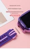 Xiaomi Yes3 Çocuk Saati için Yumuşak Silikon Derin Deniz Mavisi Kordon - 11