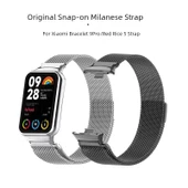 Xiaomi Mi Band 8 Pro Milanese Kordon - Gül Kurusu (Model 1) (Film Hediyeli) - 2