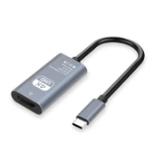 Type-C - HDMI Dönüştürücü Kablo - Alaşım PVC 4K60Hz - 0.19m - 5