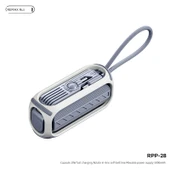 20W Hızlı Şarj Mini Powerbank 5000mAh - Gri - 1