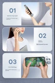 20W Hızlı Şarj Mini Powerbank 5000mAh - Gri - 9