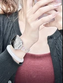 Xiaomi Bracelet 8pro Reçine Kordon - Rose Gold Konnektörlü, Renkli Şeffaf Lazer - 8