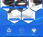 USB - DC 5.5 x 2.5mm Güç Kablosu 5A - 1 Metre - Bakır - 6