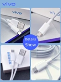 Android Micro USB Data Kablosu - Çift Motor Hızlı Şarj - 1 Metre - 3