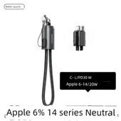 Type-C Type-C Hızlı Şarj ve Data Kablosu - 20cm - PD65W - 6