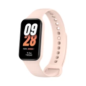 Xiaomi Band 8 Active Uyumlu Silikon Kordon - Bahar Pembesi - 1