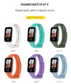 Xiaomi Band 8 Active Uyumlu Silikon Kordon - Turuncu - 9
