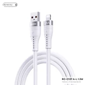 15W Hızlı Şarj 3in1 Kablo RC-C151 A-M+L+C 1.2M - Koyu Gri - 10