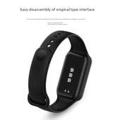 Xiaomi Band 8 Active Uyumlu Silikon Kordon - Turuncu - 6