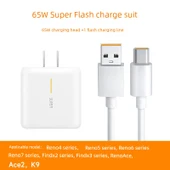 65W Hızlı Şarj Başlığı + 1.5m Şarj Kablosu thumbnail 1