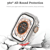 Apple Watch 42mm (1/2/3) Şeffaf TPU Kılıf - Tam Koruma - 11