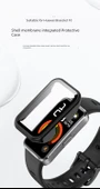 Huawei Band 10 Uyumlu Siyah Koruyucu Kılıf - 9