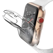 Apple Watch 42mm (1/2/3) Şeffaf TPU Kılıf - Tam Koruma - 7