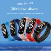 OPPO Bileklik için Gül Pembesi Çelik Kordon - 2