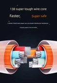 USB-C - Lightning Hızlı Şarj Kablosu 2m - Beyaz (2 Adet) - 8