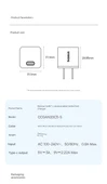 30W GaN USB-C PD Hızlı Şarj Aleti - Haoyuebai + 1.5m PD Örgülü Kablo - 7