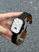 Xiaomi Bileklik 7pro Deri Manyetik Kordon - Kavrulmuş Kahverengi - 3