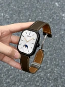 Xiaomi Bileklik 7pro Deri Manyetik Kordon - Kavrulmuş Kahverengi - 10