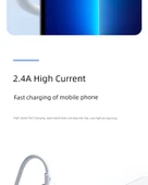 Apple iPhone Dirsek Uçlu Hızlı Şarj Data Kablosu - 2 Metre - İkili Paket - 8