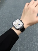 Xiaomi Bileklik 7pro Deri Manyetik Kordon - Kavrulmuş Kahverengi - 5