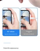 Apple iPhone Dirsek Uçlu Hızlı Şarj Data Kablosu - 2 Metre - İkili Paket - 6