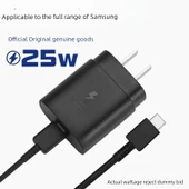 25W Süper Hızlı Şarj Aleti - 1.5m Çift C Kablolu (2. Model) - 2