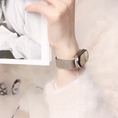 Xiaomi Bileklik 9/9NFC Milanese Manyetik Kordon - Rose Gold - 4