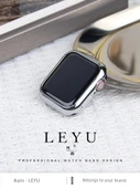 Apple Watch S10 46mm Şampanya Altın Kaplama Silikon Kılıf - 2