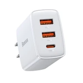 20W Çoklu USB Şarj Aleti - Beyaz (U+C) - 3