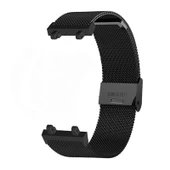 Amazfit T-Rex/T-Rex Pro Siyah Milan Tokalı Metal Kordon - 1