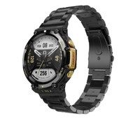 Amazfit T-Rex/T-Rex Pro Siyah Milan Tokalı Metal Kordon - 2