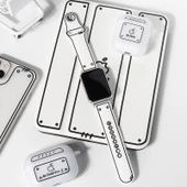 Xiaomi Bileklik 7Pro Kordon - Mei Jin Adaptör, Beyaz Kısa Kordon - 1