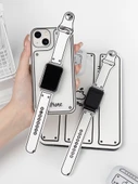 Xiaomi Bileklik 7Pro Kordon - Gümüş Adaptör, Beyaz Uzun Kordon - 5