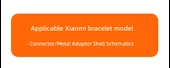 Xiaomi Bileklik 7Pro Kordon - Gümüş Adaptör, Beyaz Uzun Kordon - 8