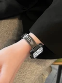 Xiaomi Bracelet 8pro Kordon - Açık Mavi Dachshund Desenli - 6