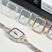 Huawei Watch Fit 3 Elmas Koruyucu Kılıf - Gümüş - 11