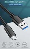 USB 3.2 Gen 2 Type-C Data Kablosu - 5 Metre - 7
