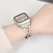 Huawei Watch Fit 3 Elmas Koruyucu Kılıf - Gümüş - 8