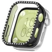 Huawei Watch Fit 3 Elmas Koruyucu Kılıf - Siyah - 1