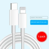 Apple PD Hızlı Şarj Data Kablosu - 1 Metre - 1