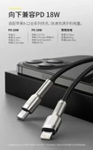 USB-C Lightning Kablosu - 20W PD Hızlı Şarj - Koyu Yeşil - 1 Metre - Model 1 - 8