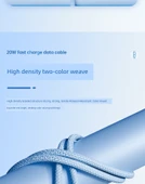 PD 20W Hızlı Şarj Apple Lightning Kablosu - Yeşil Limon 0.5m thumbnail 11