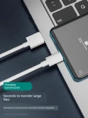 OPPO Uyumlu Süper Hızlı Şarj ve Data Kablosu - 20W - 1.0 Metre - 5