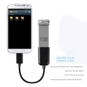 Micro USB - USB OTG Adaptör - Geliştirilmiş Altın (1 Alana 1 Standart) - 4
