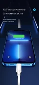 iPhone Hızlı Şarj Kablosu 2.0m USB - Lightning - 1'li Paket (30 Dakikada Dolum) - 8