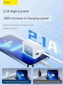 105W Tek Port USB Şarj Aleti ve 1.5m 3'ü 1 Arada Kablo - 4