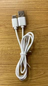 3.5mm Yuvarlak Başlıklı Şarj Kablosu - Orijinal Yuvarlak Giriş (1) - Beyaz - 11