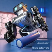 Elektrikli Robot Köpek Oyuncağı - Standart Tek Elektrikli Tek Kontrollü [El Kumandalı] 1 Şarj Edilebilir Pil - 5